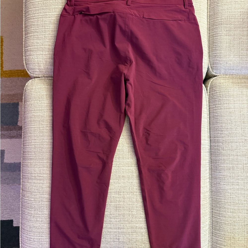 Fabletics The Only Pant in Deep Port color Athletic Dress Pants